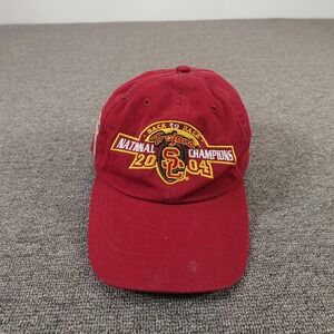 Vintage USC Trojans Hat Cap Strap Back One Size NCAA National Champions Nike